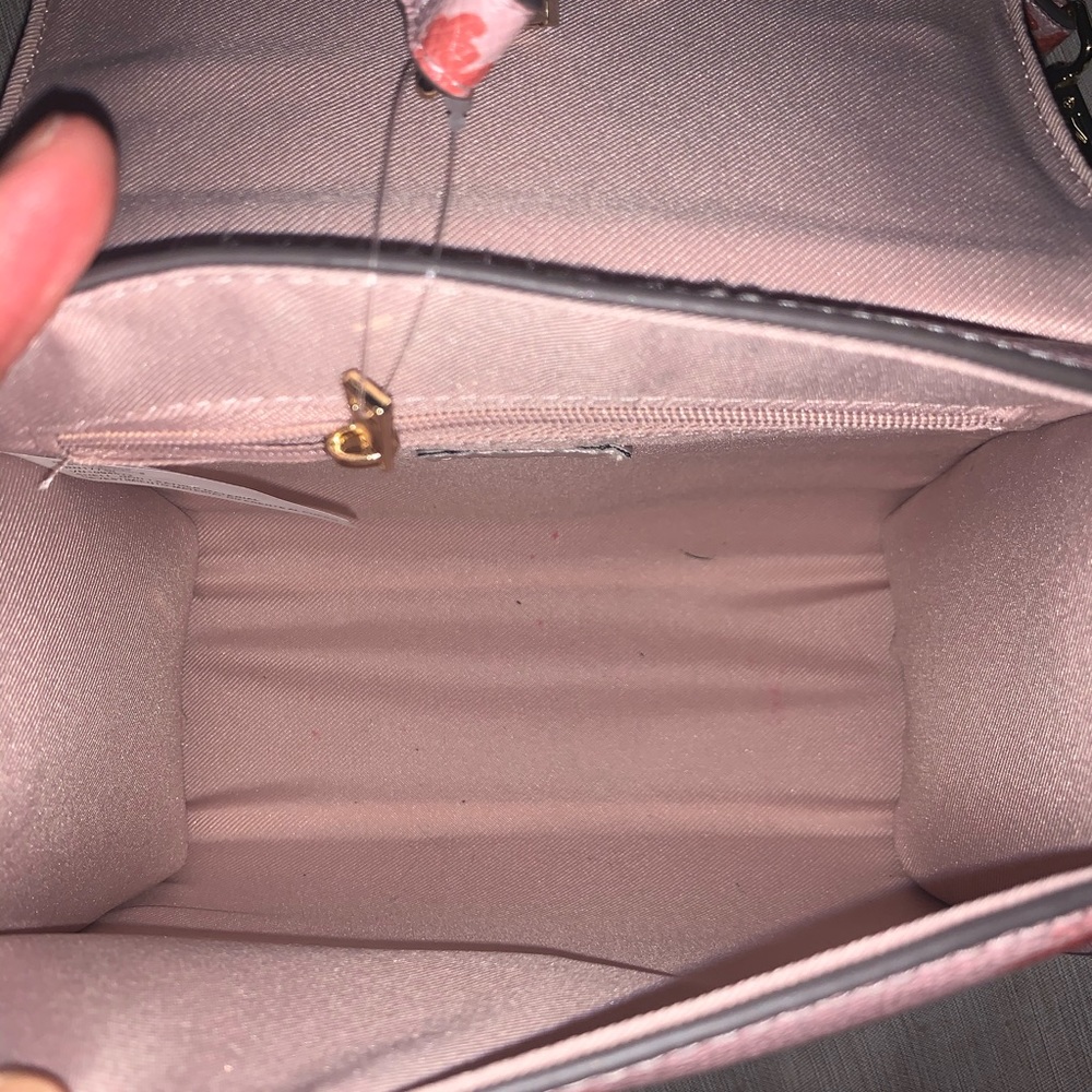 A New Day Pink Floral Mini Satchel Crossbody - Picture 5 of 10